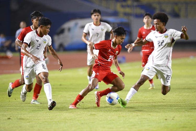 印尼U17国青4-0大胜东帝汶，U17东盟锦标赛开门红