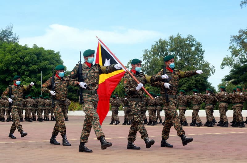 东帝汶国防军50名老兵退役，12人转预备役