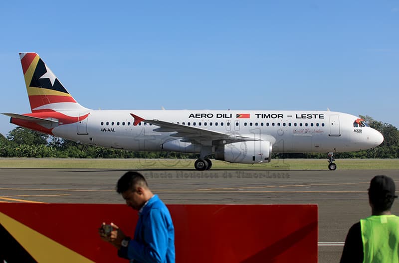 帝力航空开通帝力至厦门直航，总统出席仪式