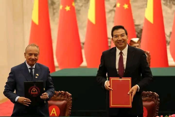 东帝汶与中国签署数字经济等多项合作协议