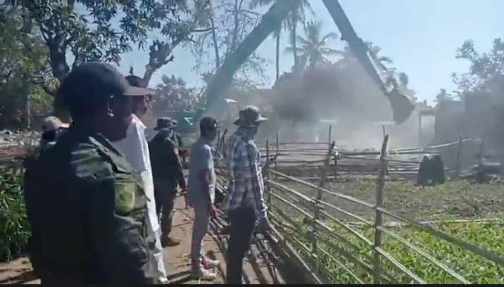 马林尼尔拆迁被指违法且无补偿