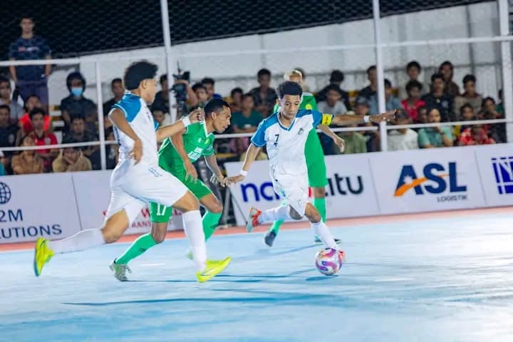 Ramelau 2-2战平Saralima，东帝汶室内足球杯
