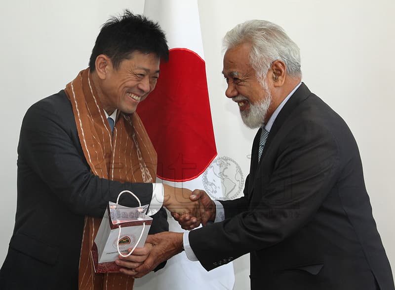 日本副外相：将继续支持东帝汶发展