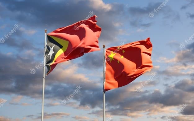 中国向东帝汶工商部捐赠五台电脑