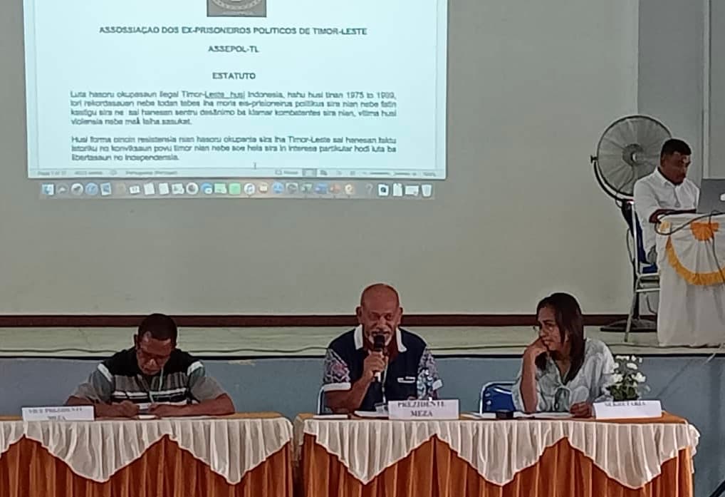 东帝汶前政治犯协会召开市级会议讨论三项议题