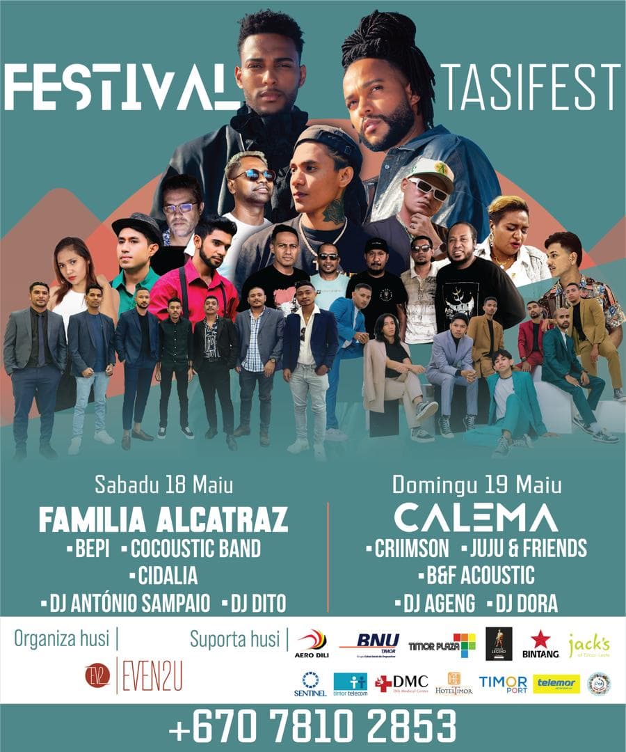 Calema乐队5月来帝力助阵TasiFest音乐节