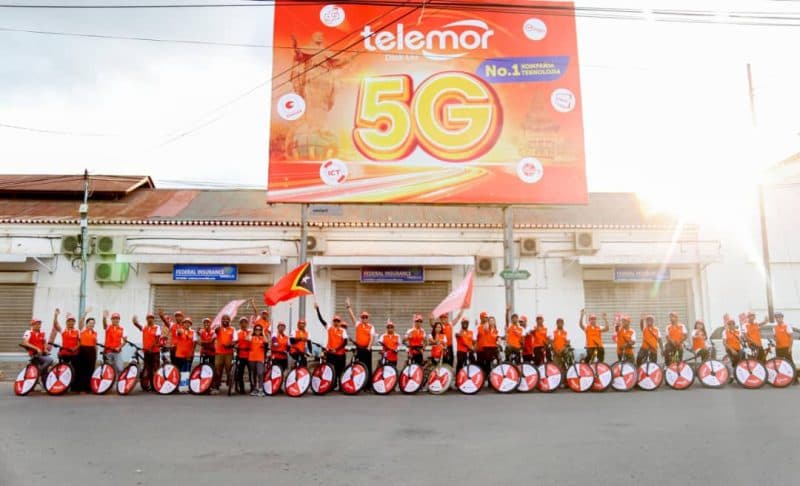 特利摩5G路演:自行车互动促创新