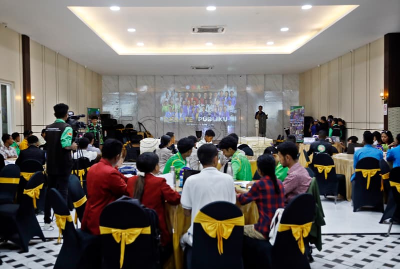 东帝汶青年议会校友会举办气候变化公开辩论赛