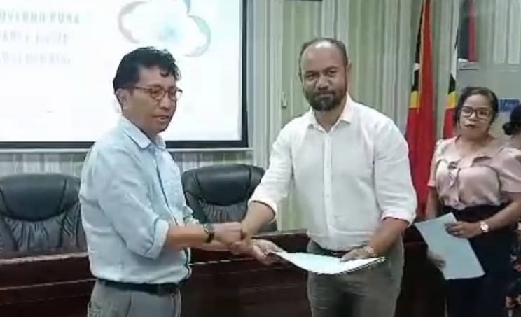 东帝汶社传国秘与在线媒体签署合作协议