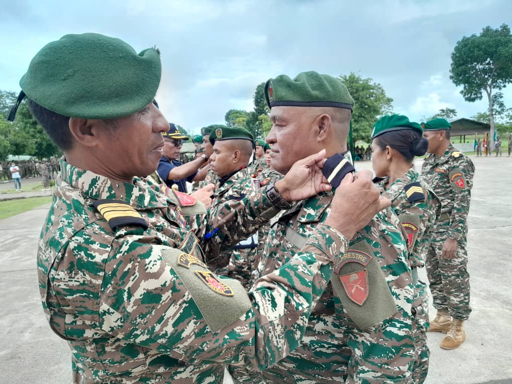 东帝汶国防军68名陆军士兵获晋升