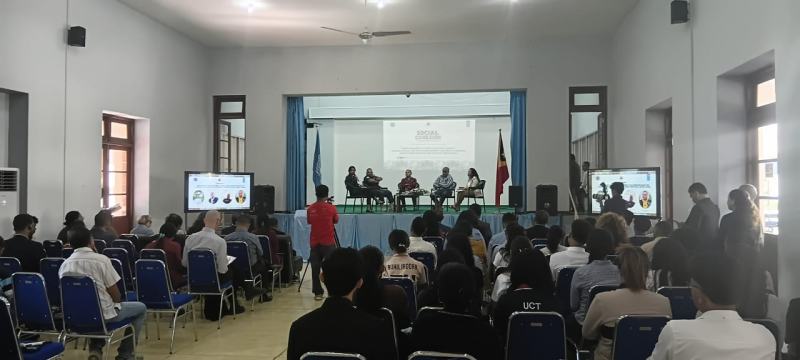 联合国开发计划署与g7+在东帝汶举办青年和平与社会凝聚力对话