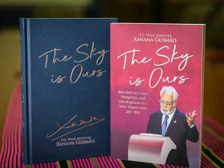 总统奥尔塔为总理古斯芒新书《The Sky is Ours》举行发布会