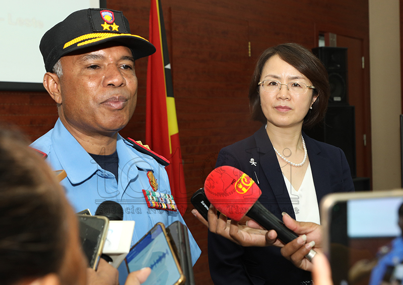 东帝汶警察总长向中国大使通报安全局势