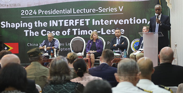 沙纳纳：INTERFET是国际维和行动的典范