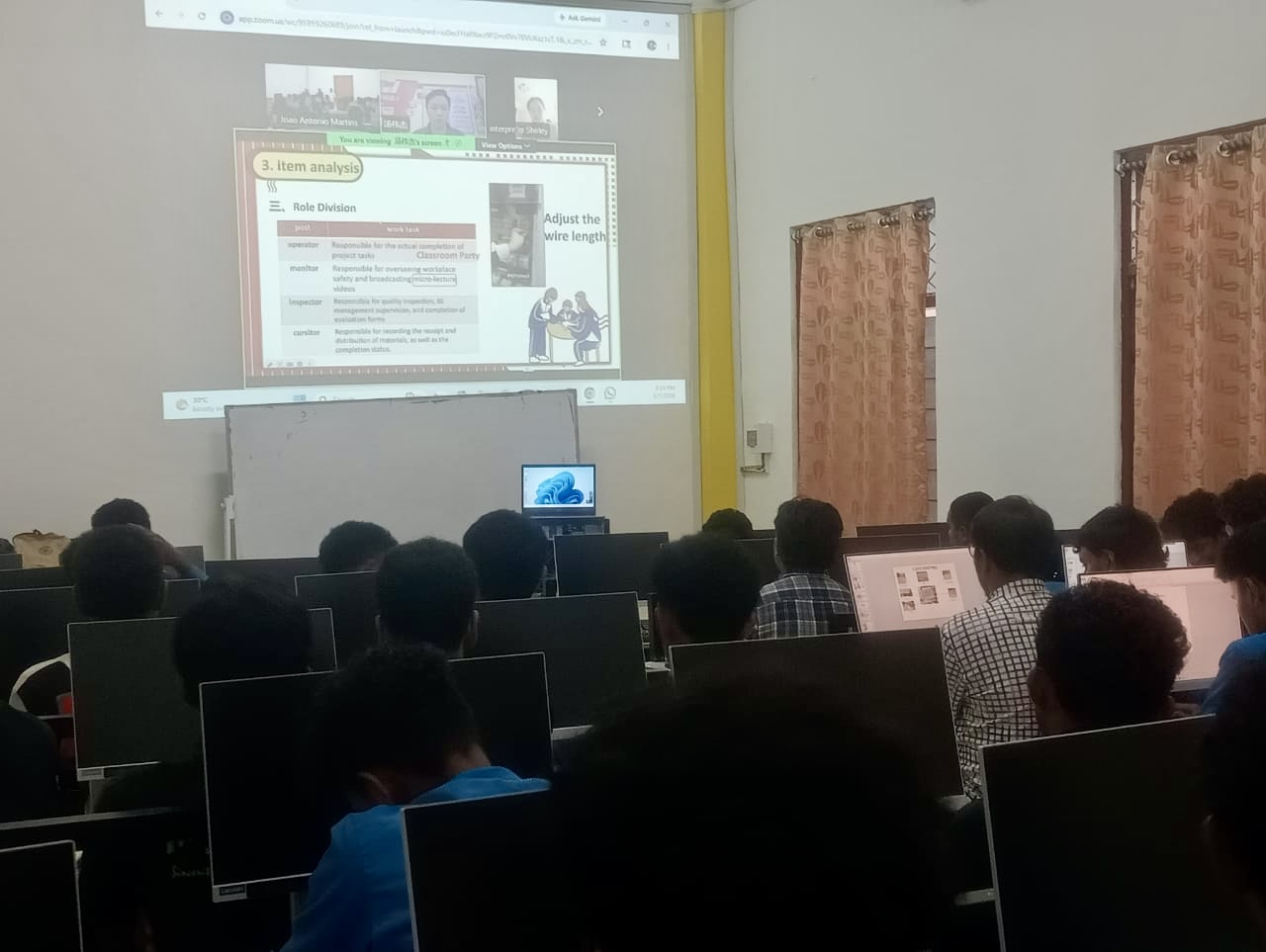 IOB与广州大学视频会议分享信息技术