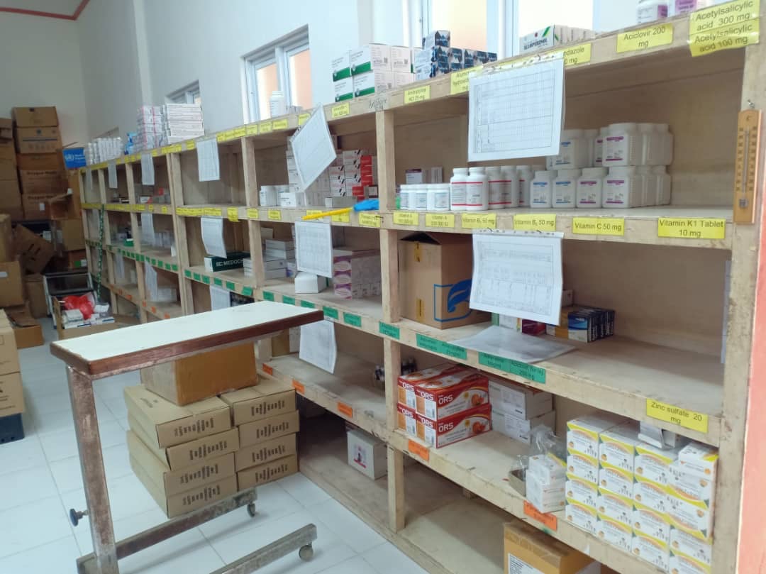 维克克市卫生仓库12种药品库存告罄