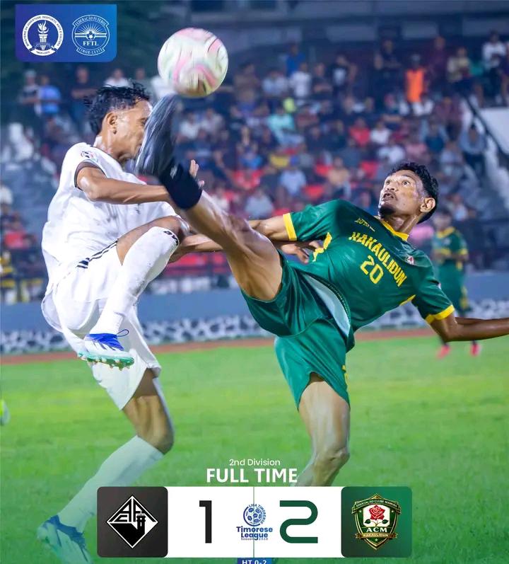 AC马穆拉2-1击败阿卡德米卡，东帝汶乙级联赛开门红