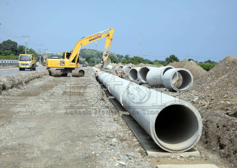 局长:雷科图至圆环道路工程进度达34%
